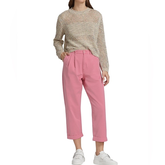 (B45) Pistola flamingo pleated trousers, Size 28, NWT - Picture 1 of 13